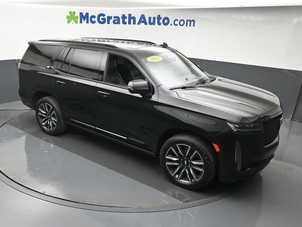 Used 2023 Black Cadillac Sport Platinum image 3
