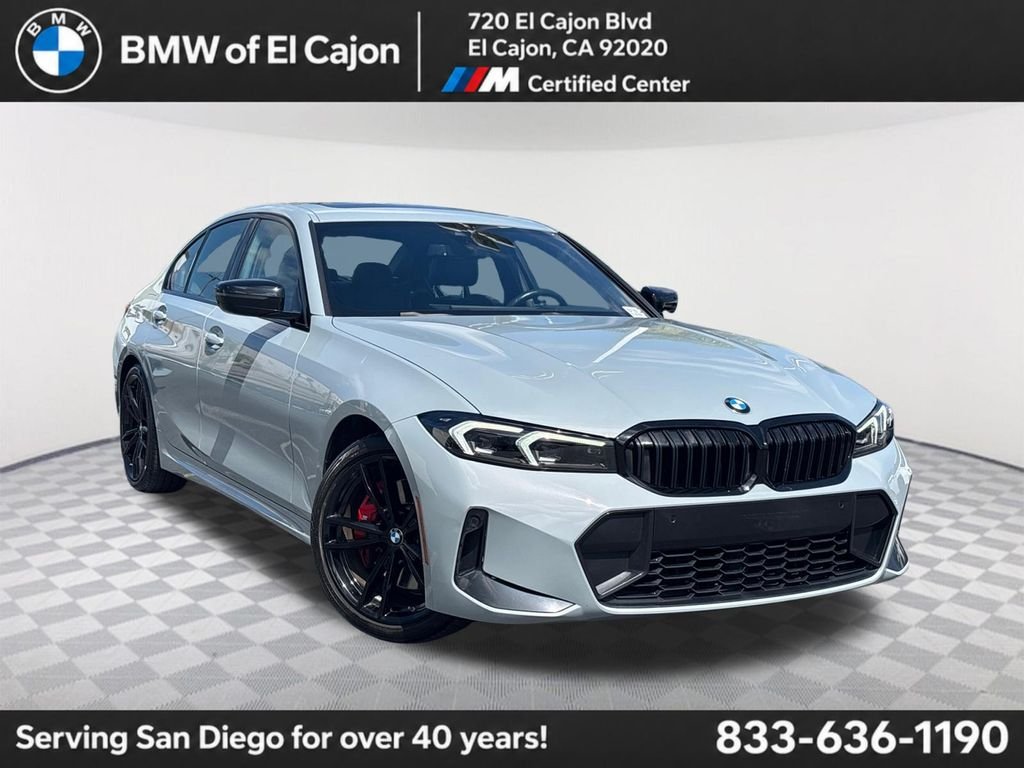 Used 2023 Gray Metallic BMW 330i image 1