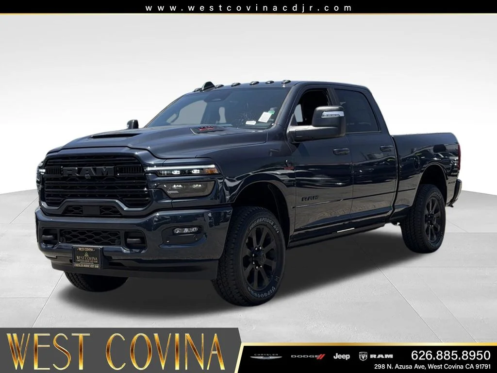 New 2026 Forged Blue Metallic Exterior Paint RAM Laramie image 1
