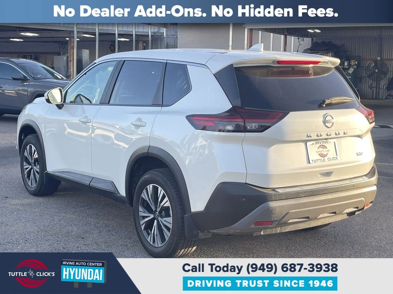 Used 2023 Pearl White Tricoat NISSAN SV image 13