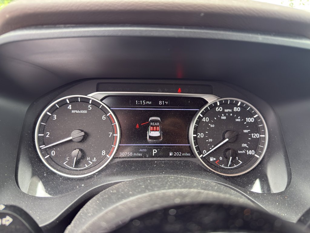 Used 2023 Super Black Nissan SV image 4