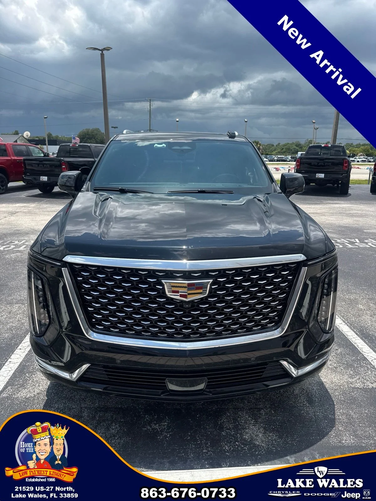 Used 2025 Black Cadillac Premium Luxury image 6