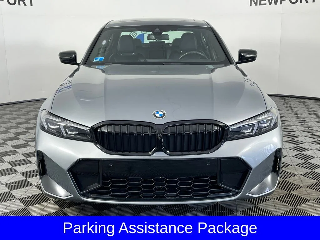 Certified Used 2023 Skyscraper Grey Metallic BMW 330i xDrive image 9