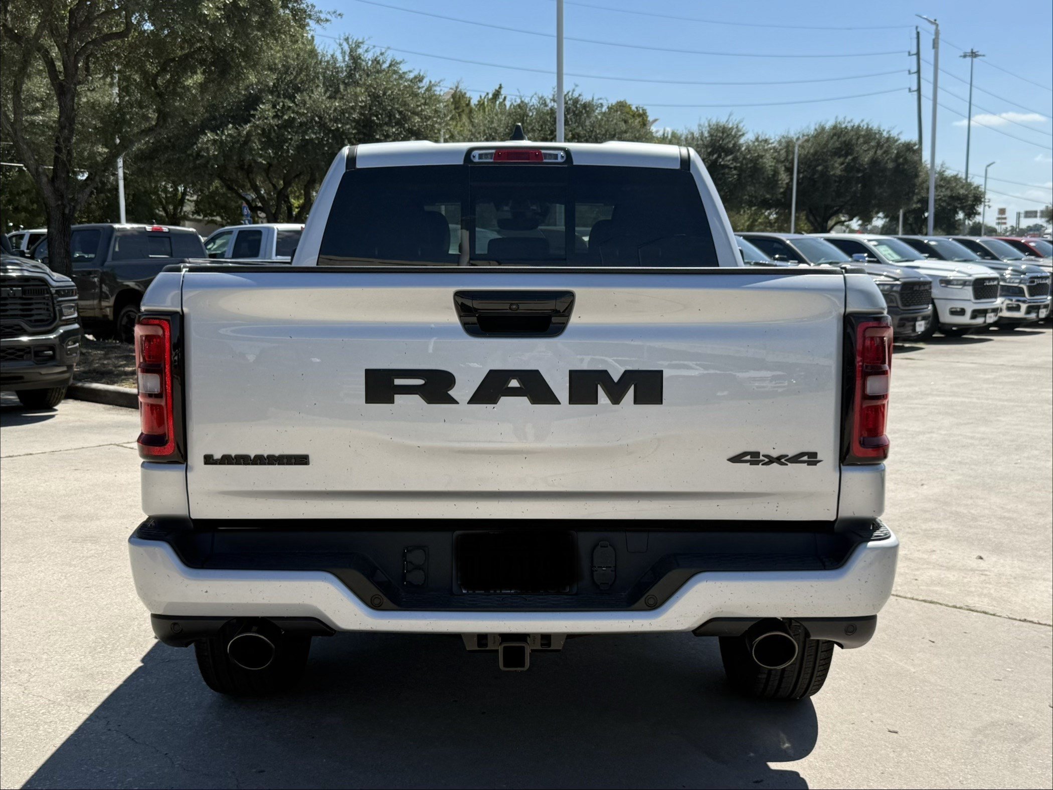 New 2027 Silver Zynith Exterior Paint RAM Laramie image 5