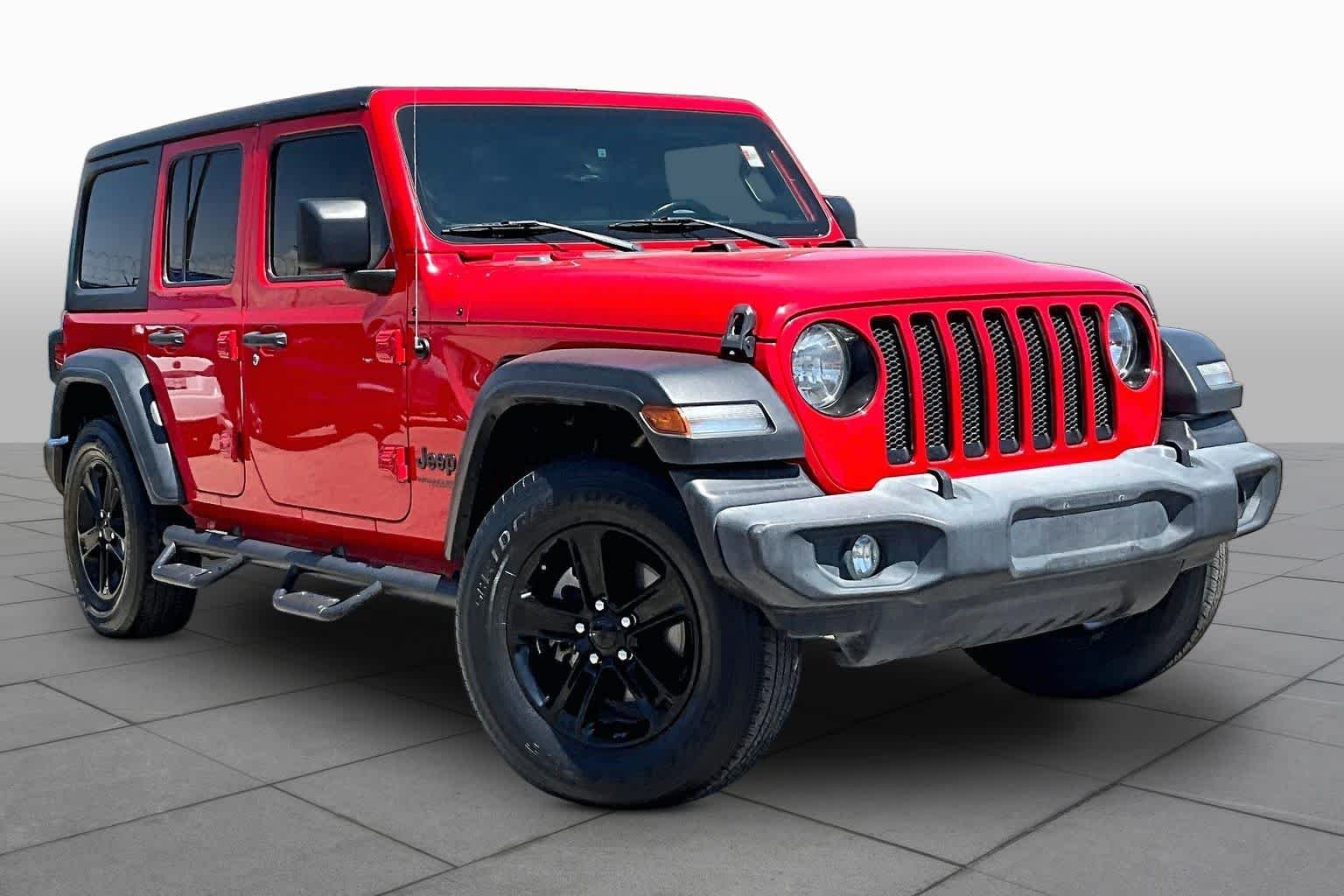 Used 2019 Firecracker Red Clearcoat Jeep Sport Altitude image 3