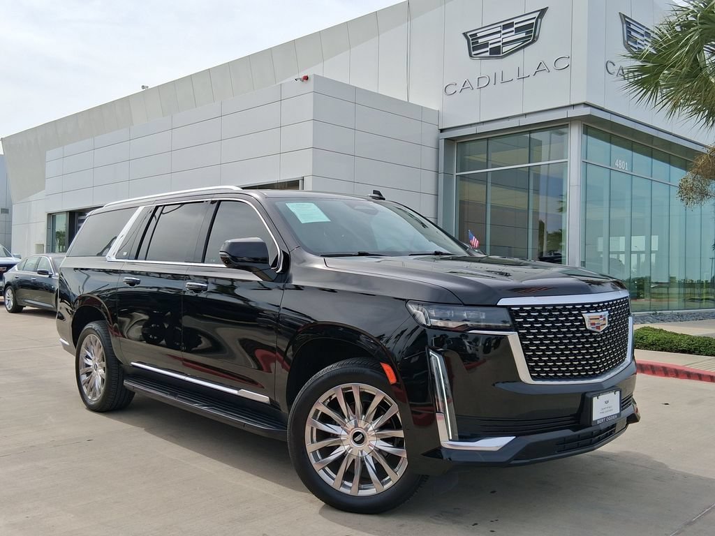 Used 2023 Black Raven Cadillac Premium Luxury image 1