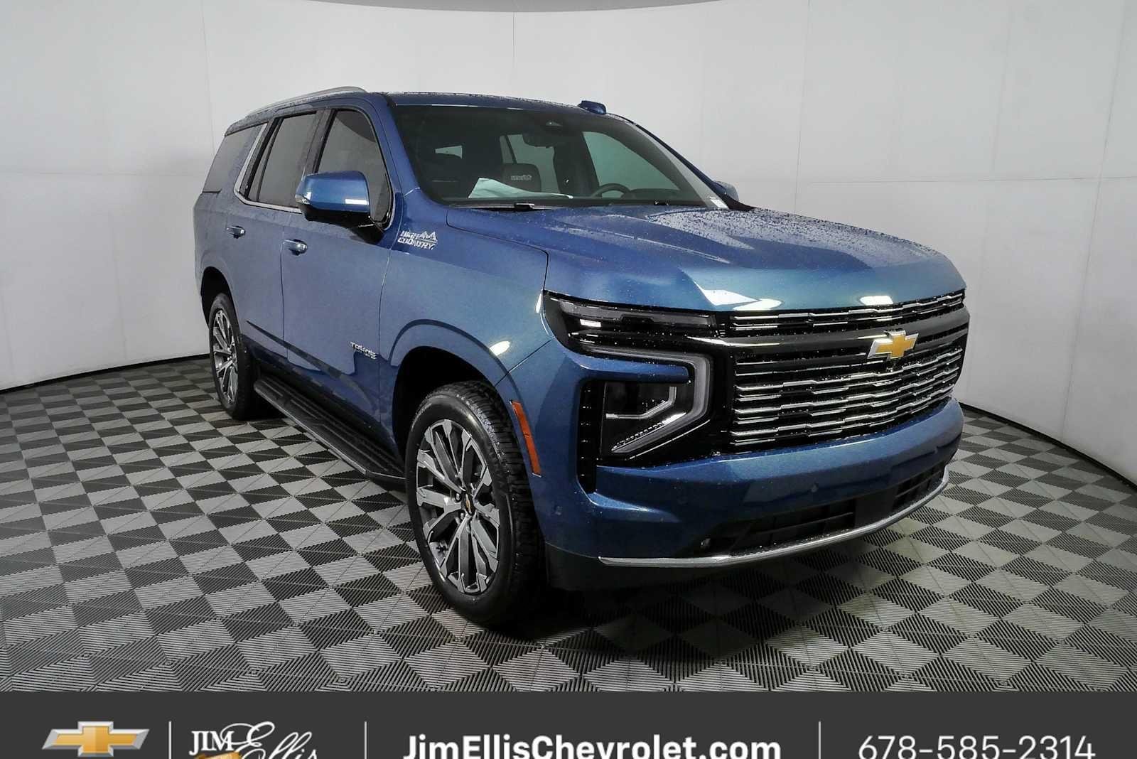 New 2026 Lakeshore Blue Metallic Chevrolet High Country image 1