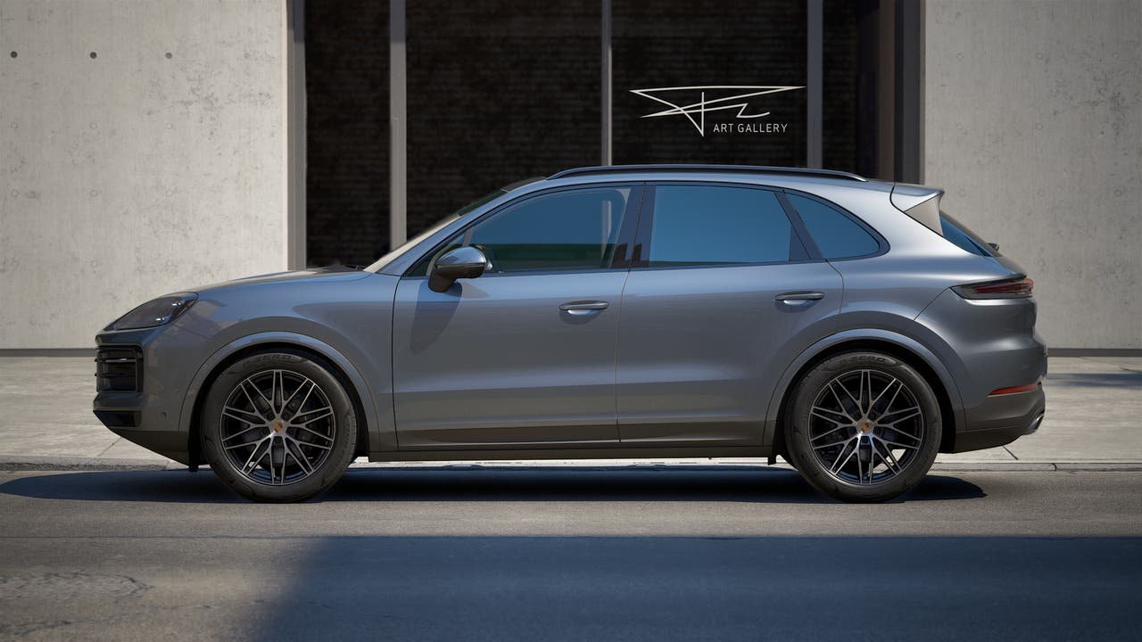 New 2027 Vanadium Grey Metallic Porsche  image 2