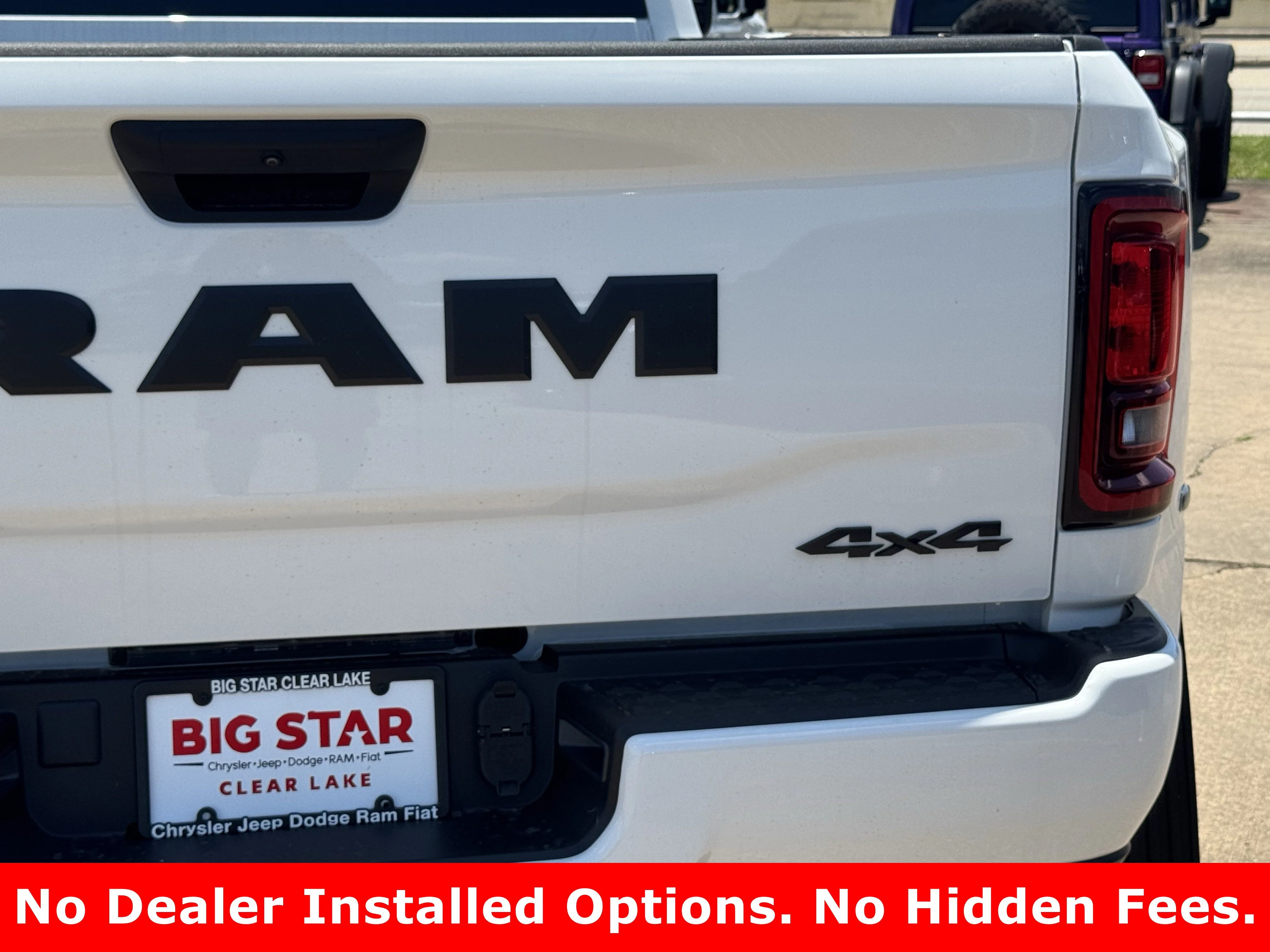 New 2026 Bright White Clearcoat Ram Lone Star image 9