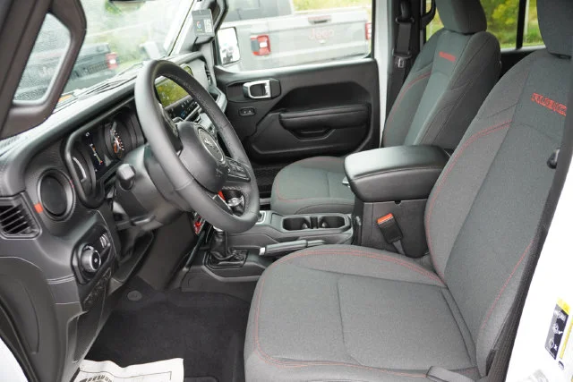 Certified Used 2025 White Jeep Rubicon image 16