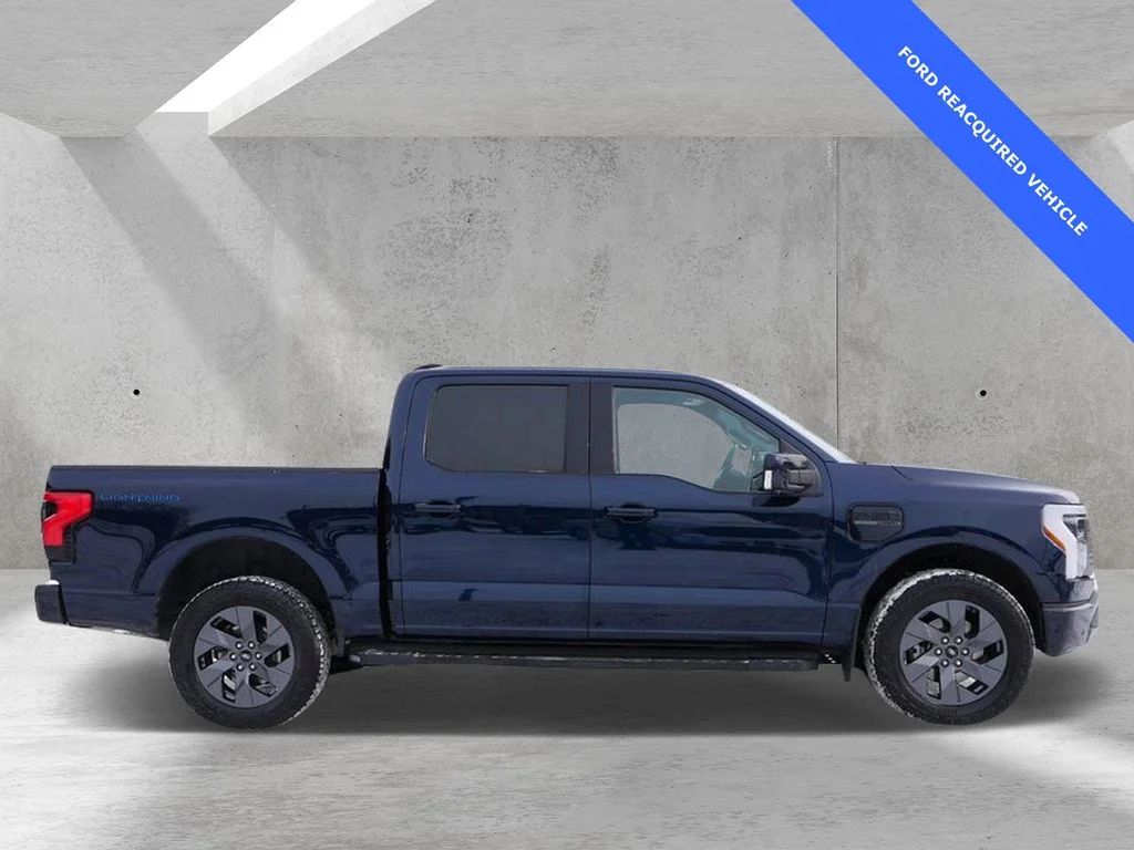 Used 2022 Ford F-150 Lightning Lariat with VIN 1FT6W1EV4NWG13875 for sale in White Bear Lake, Minnesota