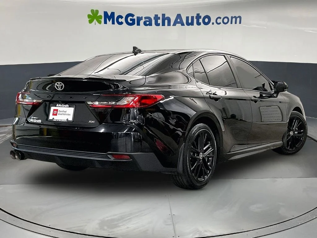 Used 2025 Black Toyota SE image 16