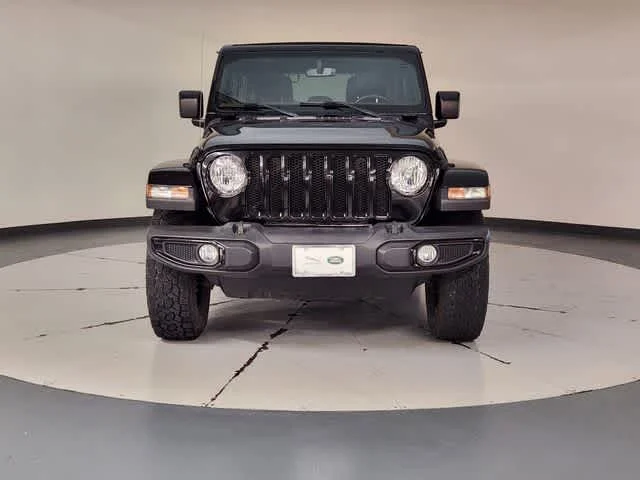 Used 2021 Black Clearcoat Jeep Unlimited Sahara Altitude image 9