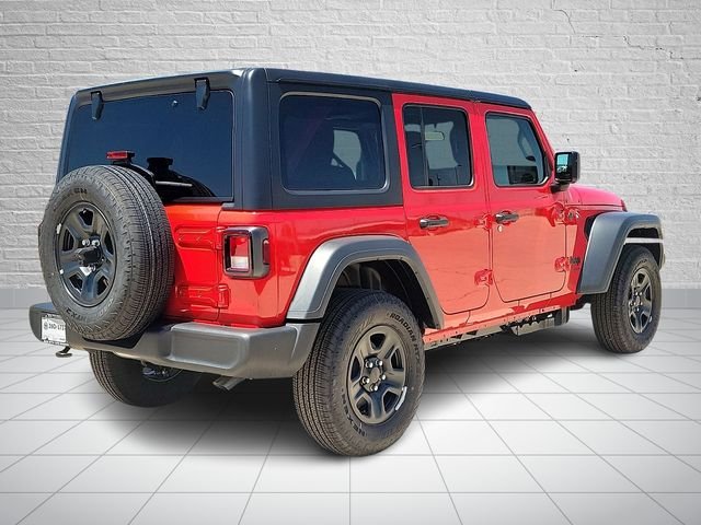 New 2026 Firecracker Red Clear-Coat Exterior Paint Jeep Sport image 4