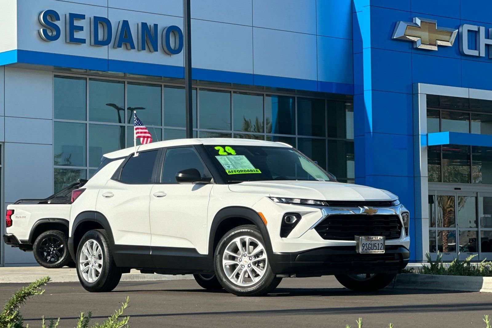 Certified 2024 Chevrolet TrailBlazer LS with VIN KL79MMSLXRB216110 for sale in Santee, CA