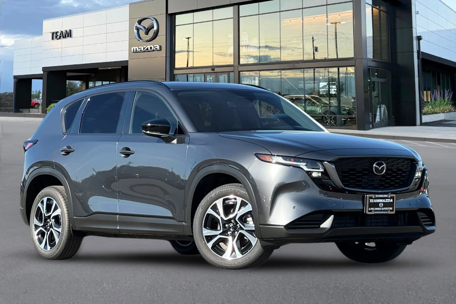 New 2026 Machine Gray Metallic Mazda 2.5 S Preferred AWD image 2