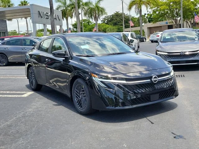 New 2026 Super Black Nissan SV image 3