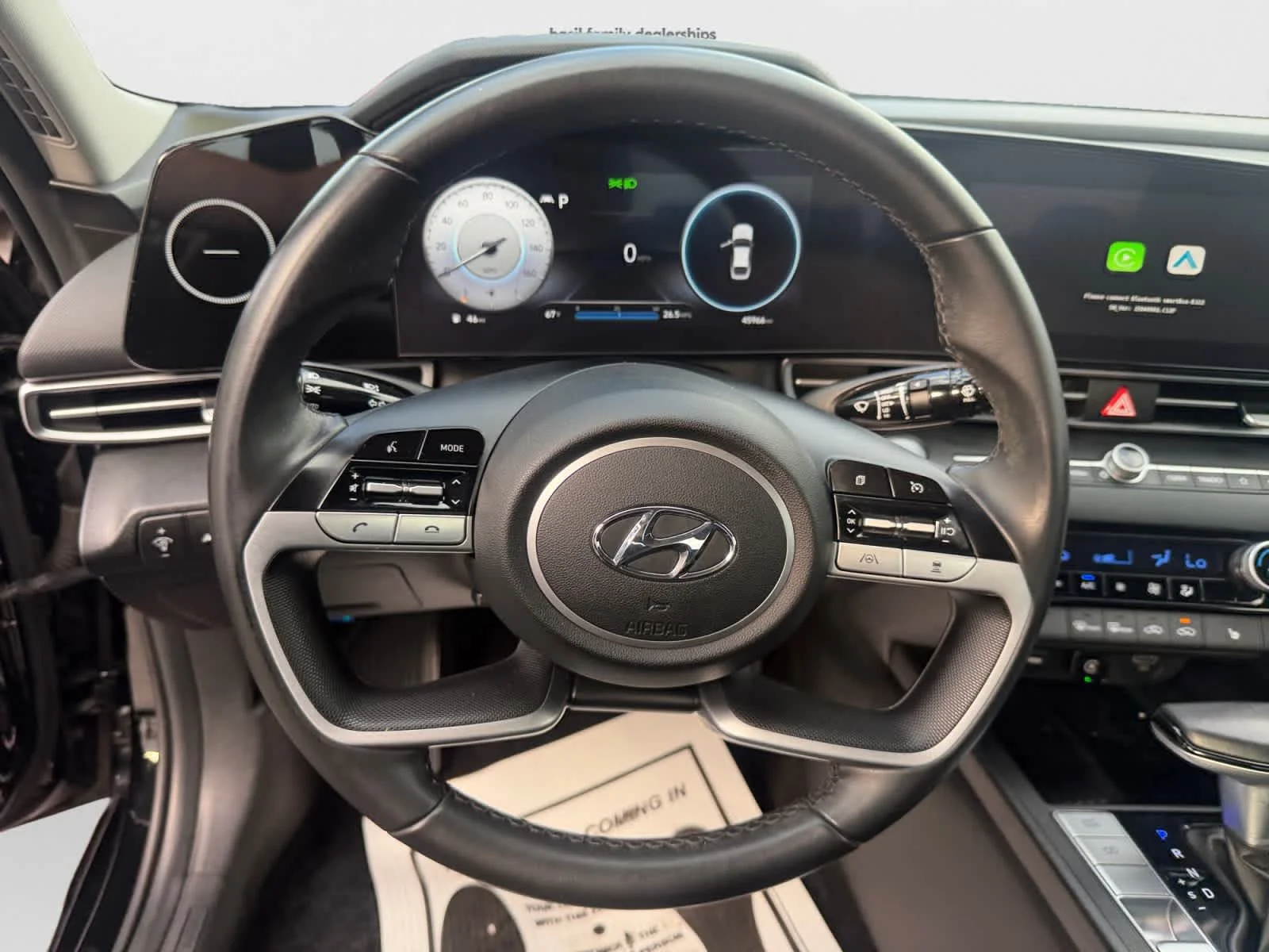 Used 2023 Phantom Black Hyundai SEL image 17