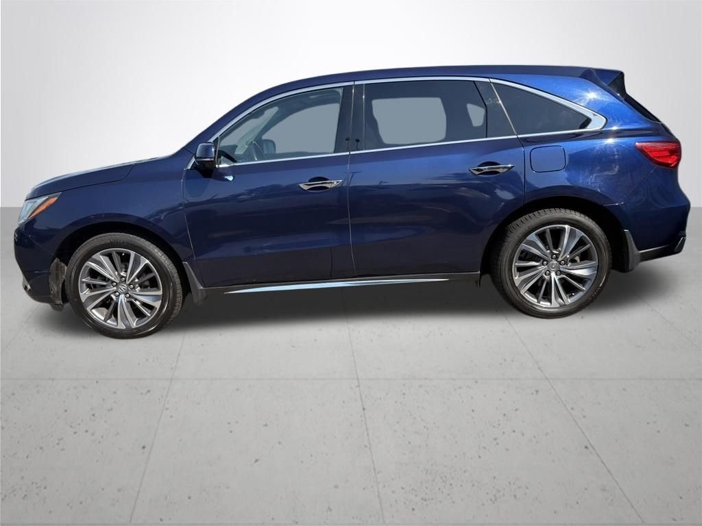 Used 2017 Fathom Blue Pearl Acura SH-AWD with Technology and Entertainment Package image 10