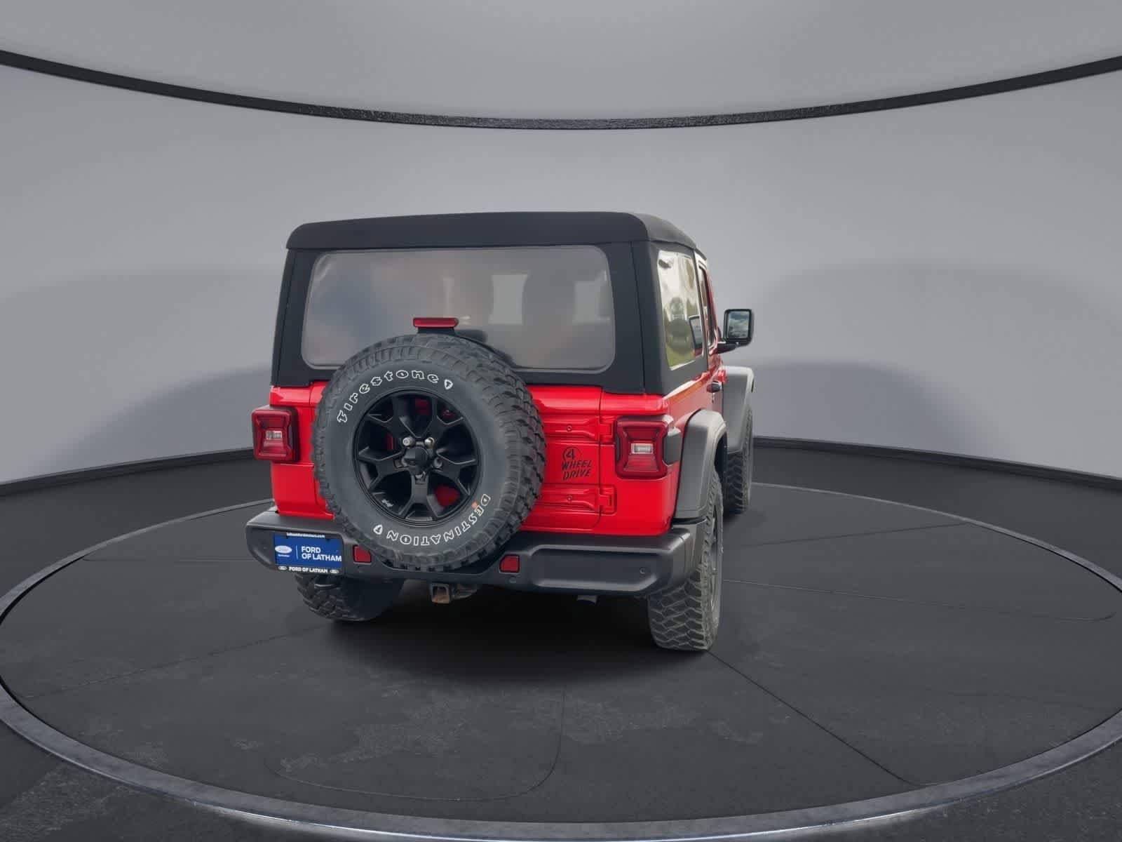 Certified Used 2022 Firecracker Red Clearcoat Jeep Willys image 7