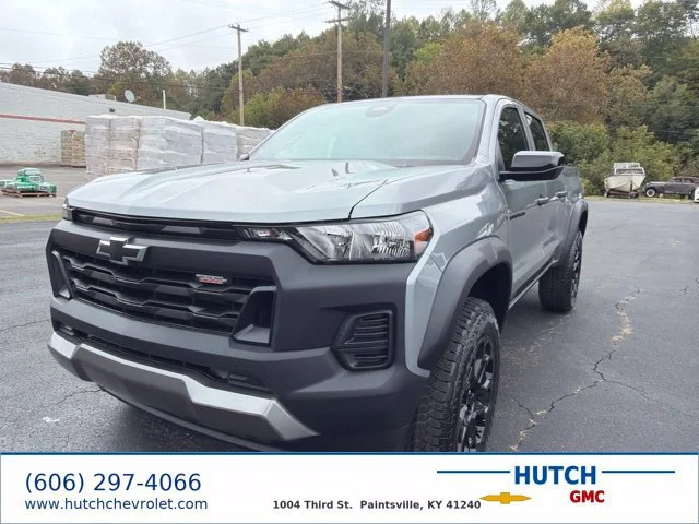New 2026 Sterling Gray Metallic Chevrolet Trail Boss image 1