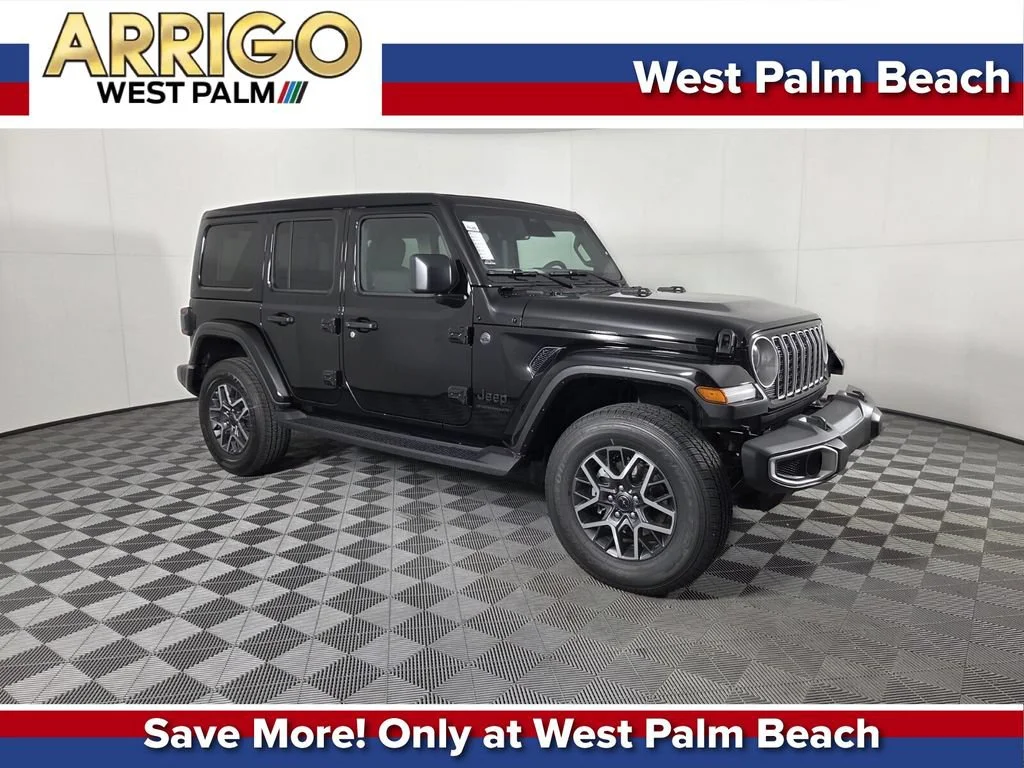New 2026 Black Clear-Coat Exterior Paint Jeep Sahara image 1