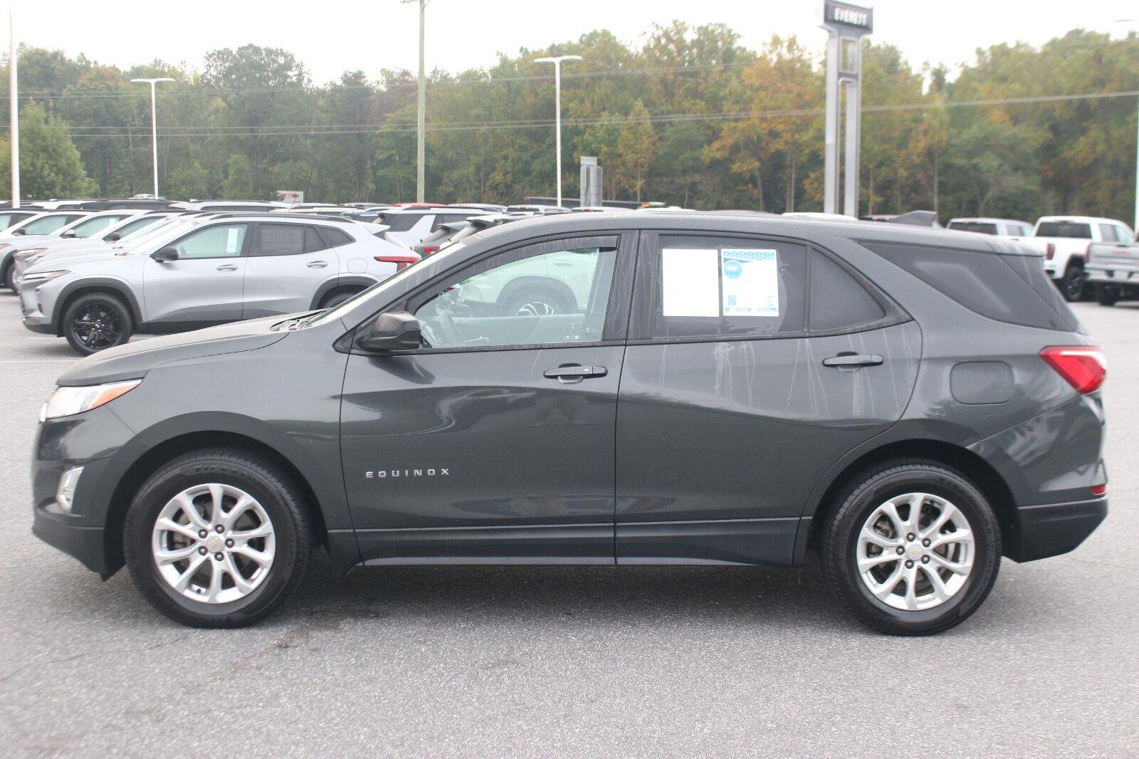 Used 2021 NIGHTFALL GRAY METALLIC Chevrolet LS image 4