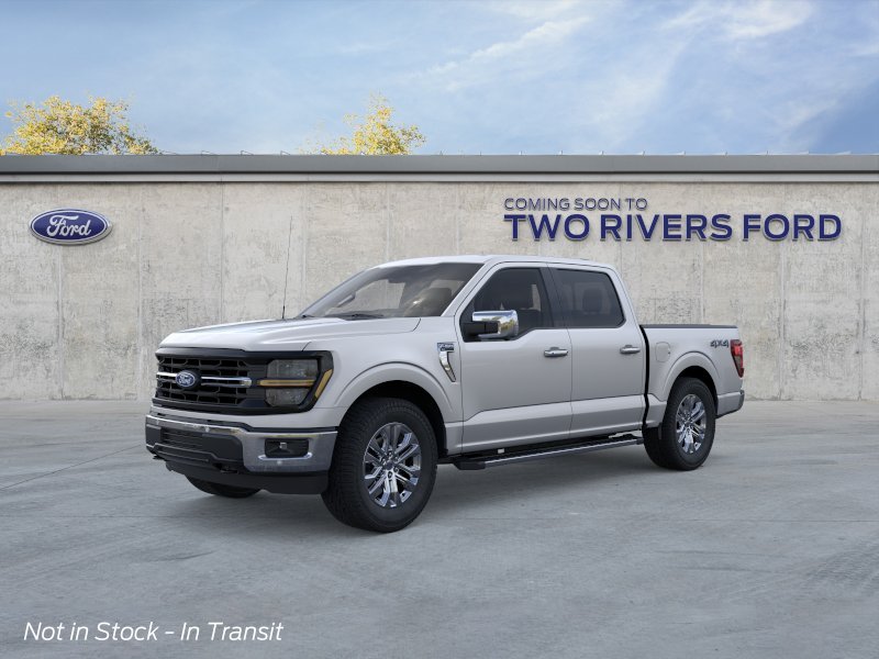 New 2026 Iconic Silver Metallic Ford XLT image 1