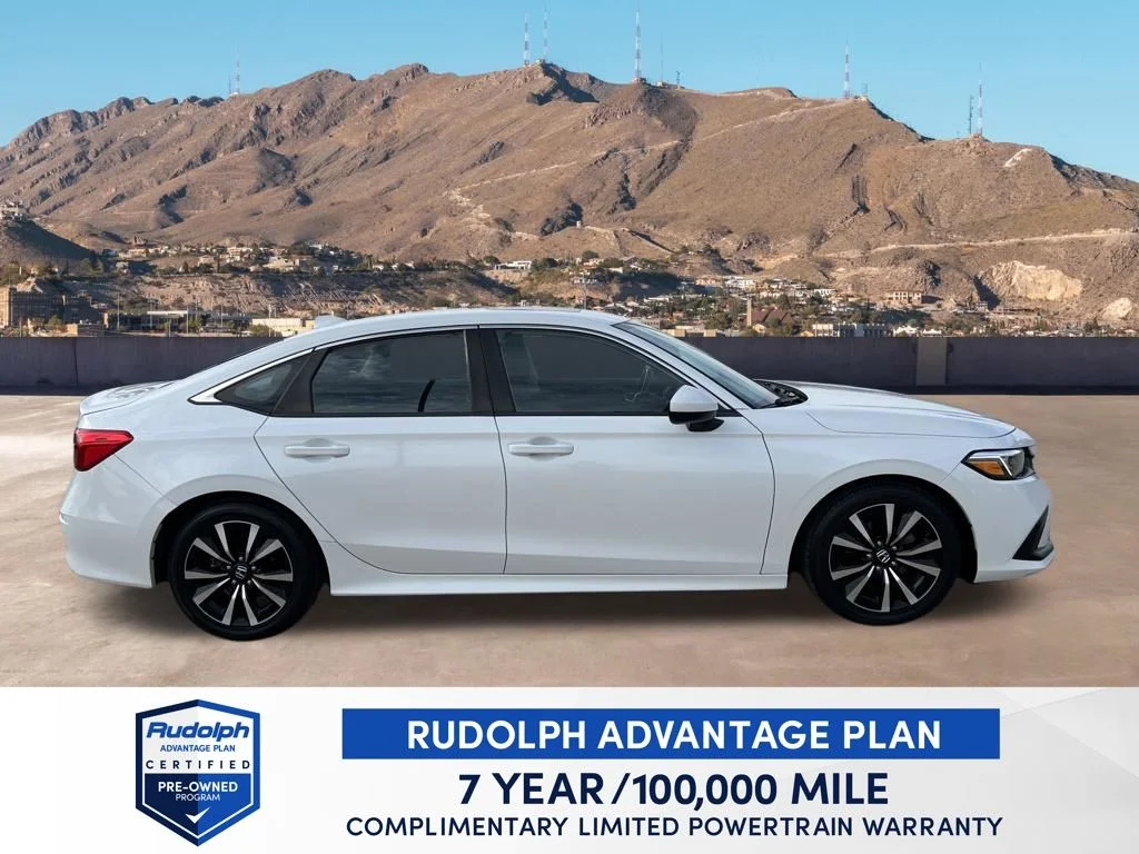 Certified Used 2023 Platinum White Pearl Honda 1.5T 4D EX BD image 7