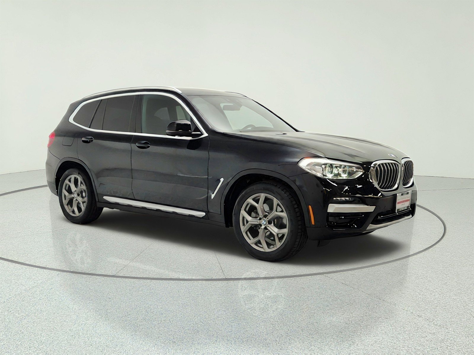 Used 2021 Jet Black BMW sDrive30i Sports Activity Vehicle image 3