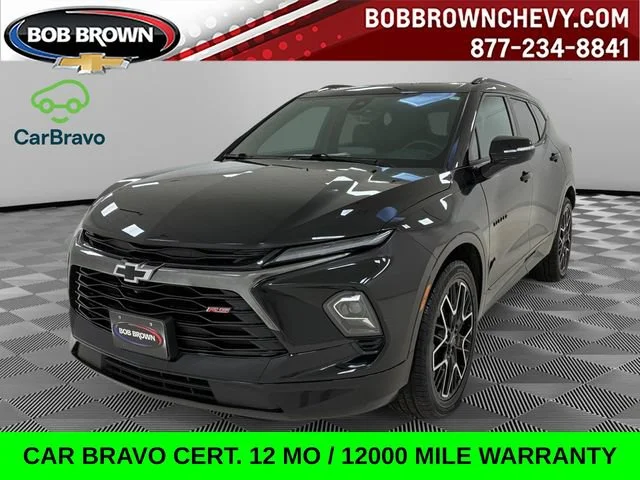 Certified Used 2025 Black Chevrolet RS image 1