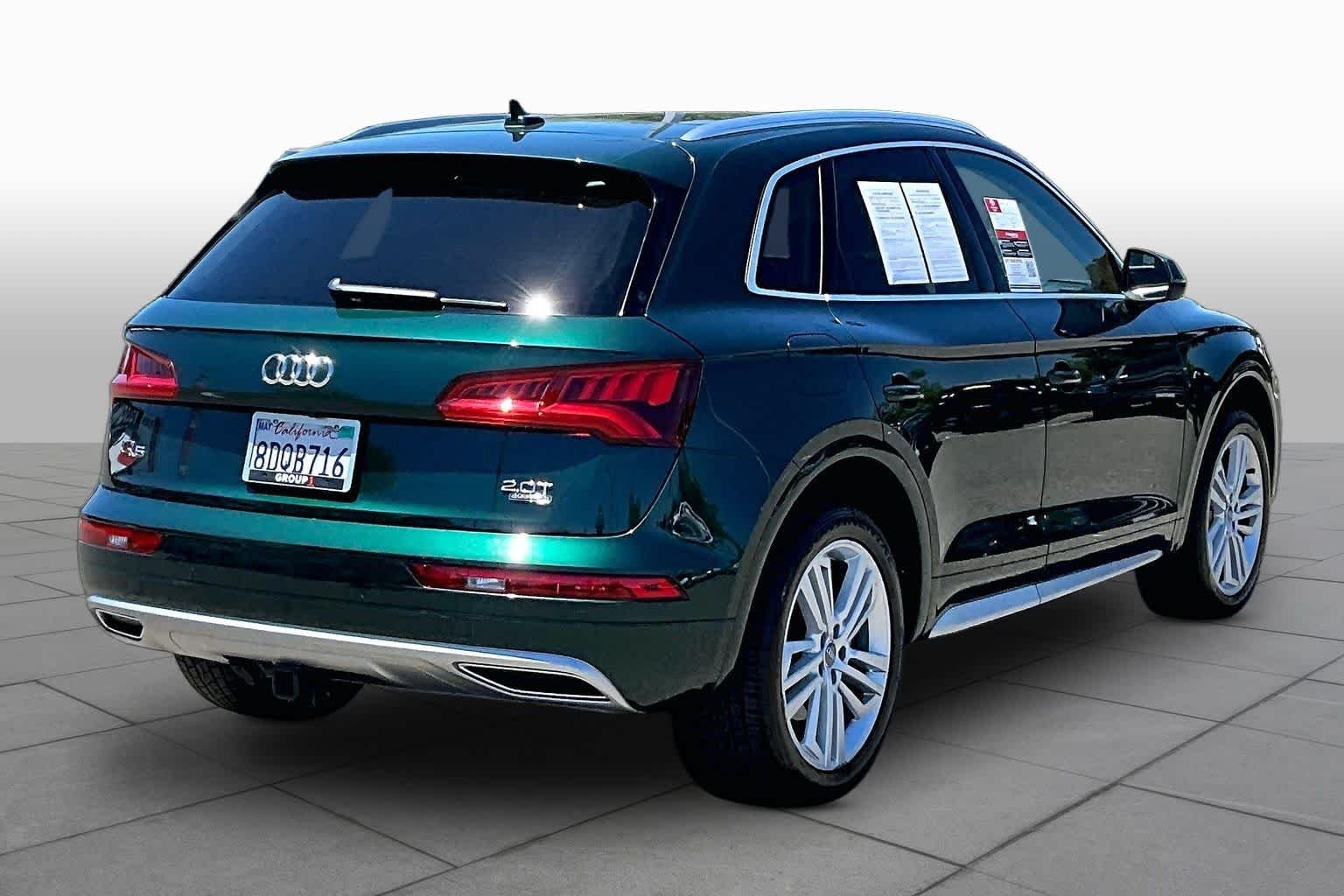 Used 2018 Azores Green Metallic Audi Prestige image 12