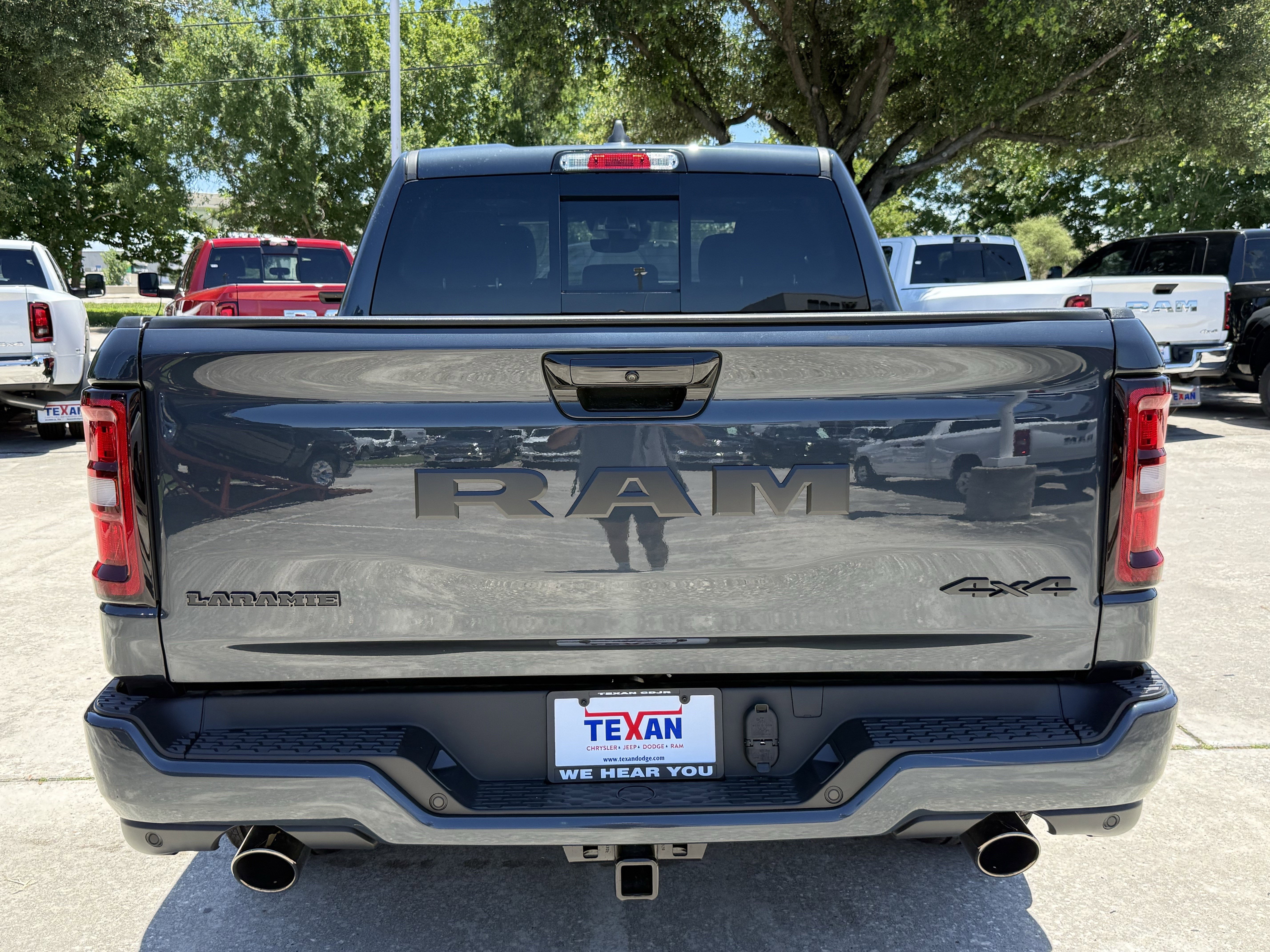 New 2026 Forged Blue Metallic Exterior Paint RAM Laramie image 5
