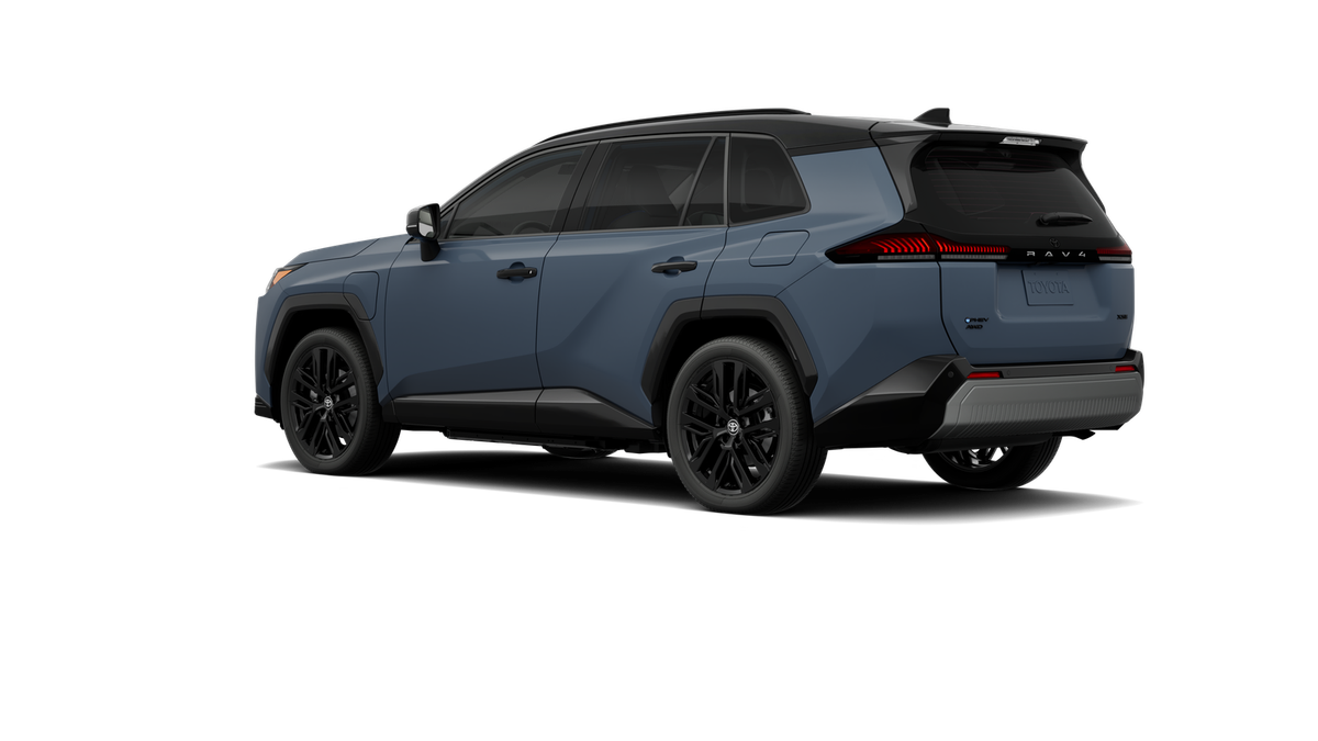 New 2026 Storm Cloud with Midnight Black Metallic roof Toyota XSE image 6