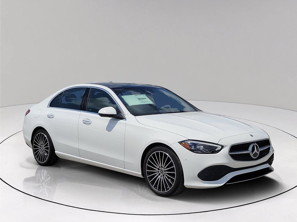 New 2026 Polar White Mercedes-Benz C 300 image 1
