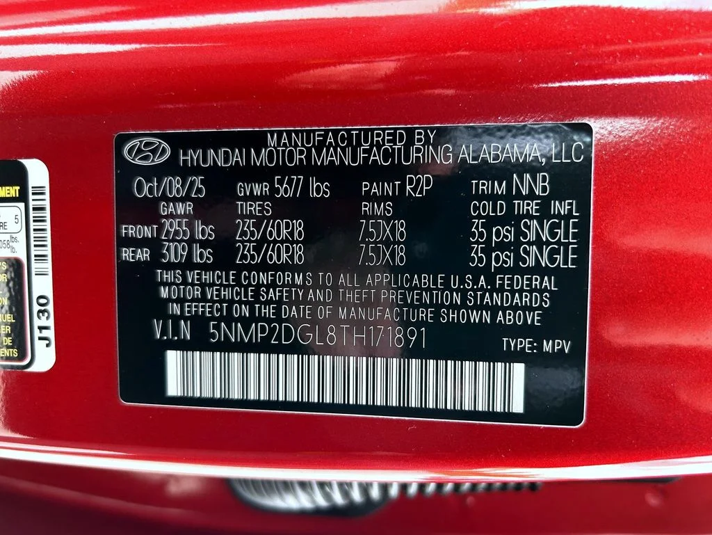 Used 2026 Red Hyundai SEL image 28