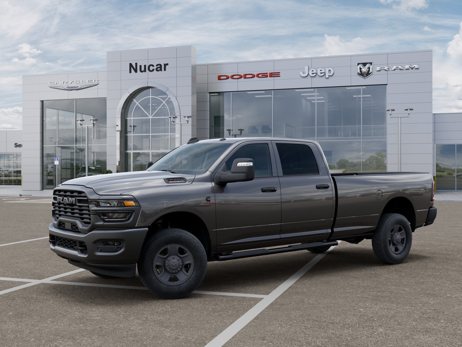 New 2026 Granite Crystal Metallic Clear-Coat Exterior Paint RAM TRADESMAN image 3