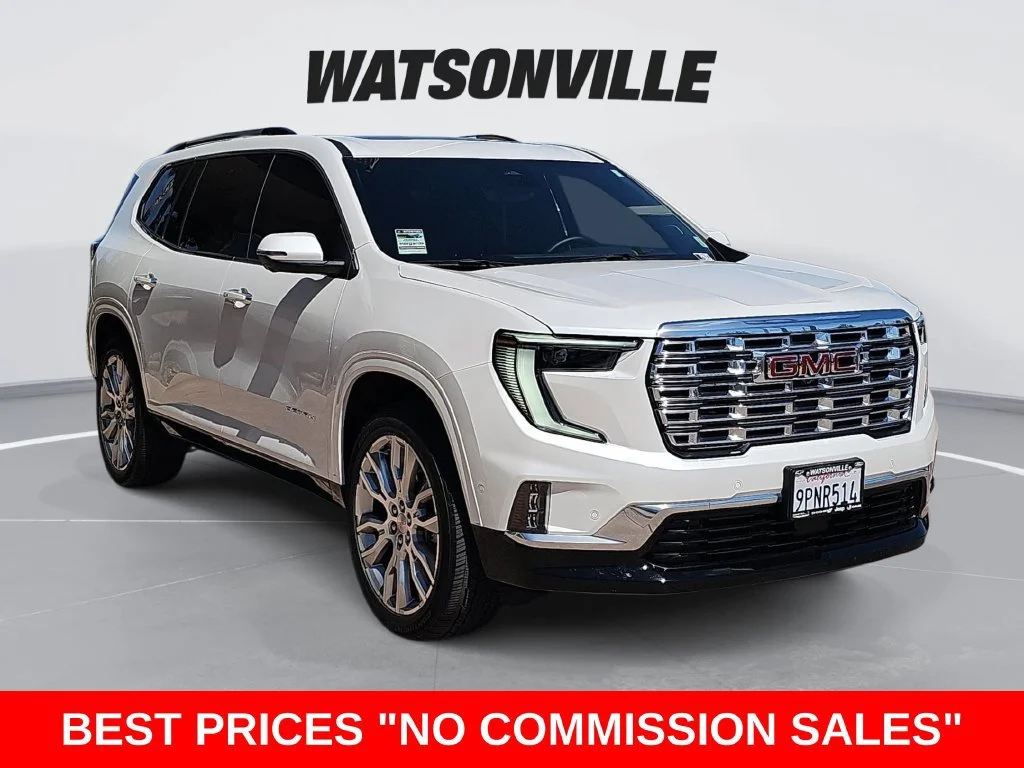 Used 2024 White Frost Tricoat GMC Denali image 1
