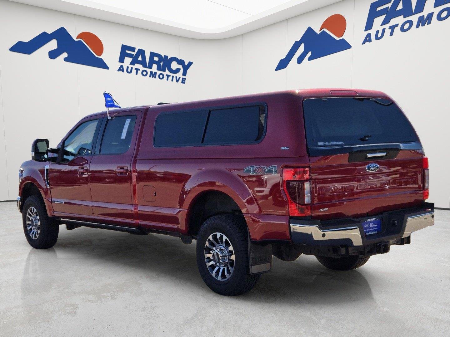 Used 2022 Rapid Red Metallic Tinted Clearcoat Ford LARIAT image 7