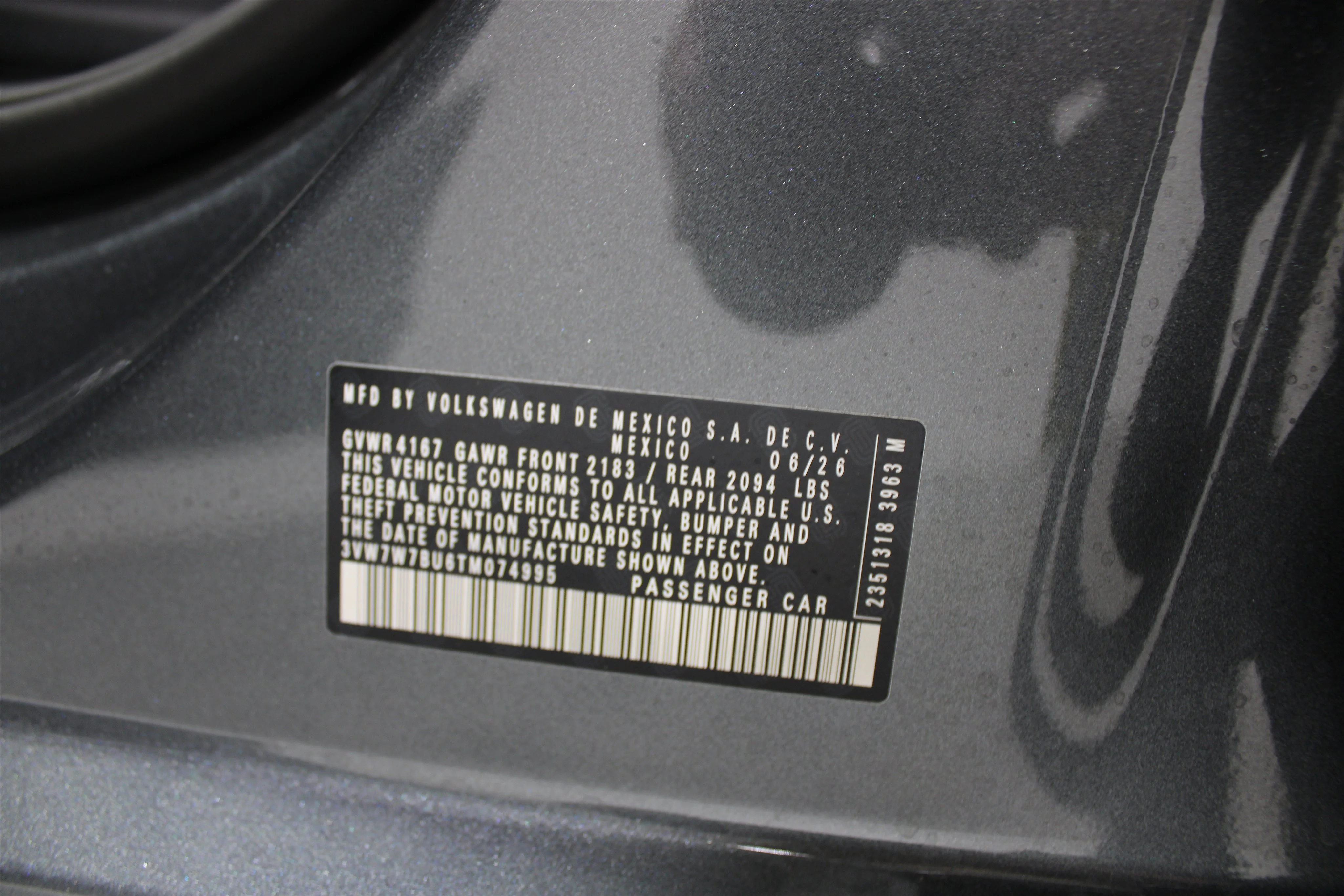 New 2026 Platinum Gray Metallic Volkswagen SE image 36