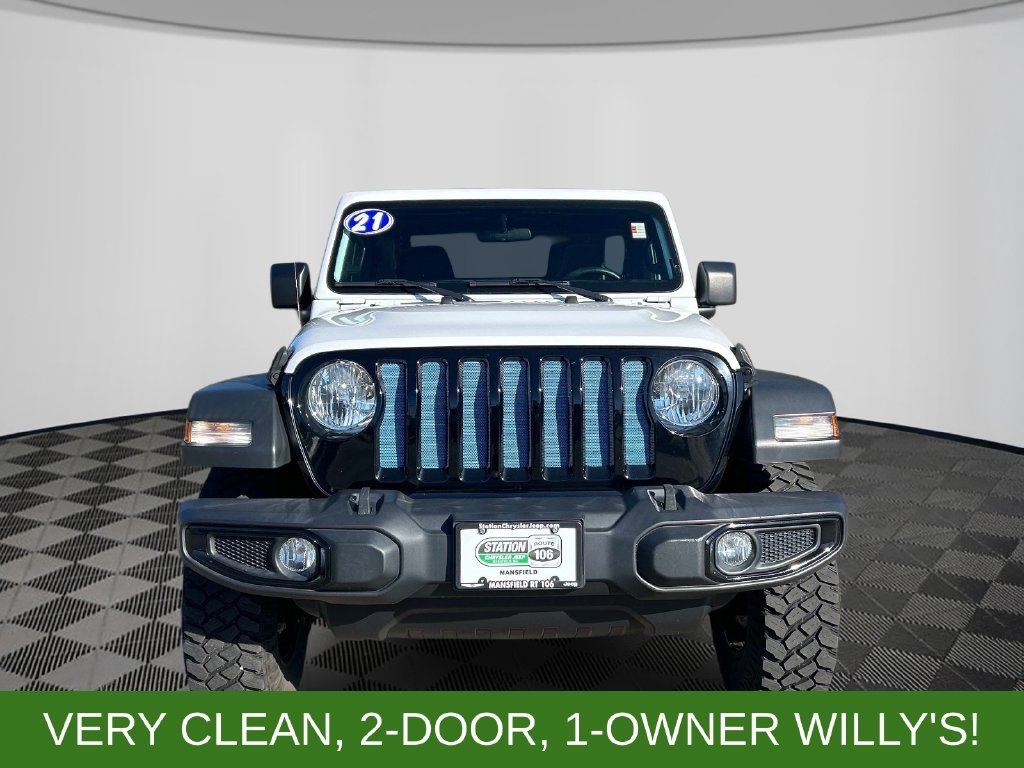Used 2021 White Jeep Willys Sport image 9