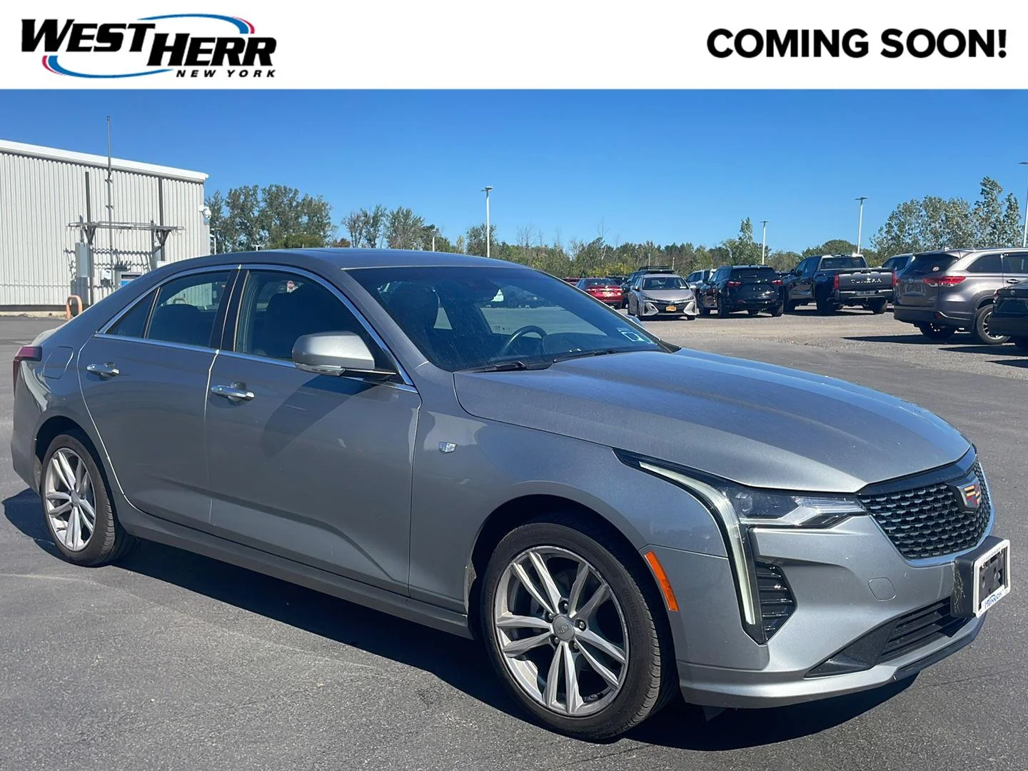 Used 2024 Argent Silver Metallic Cadillac Luxury image 1