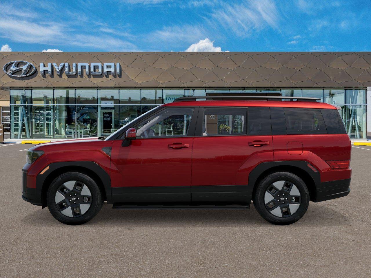 New 2026 Red Hyundai SEL image 3