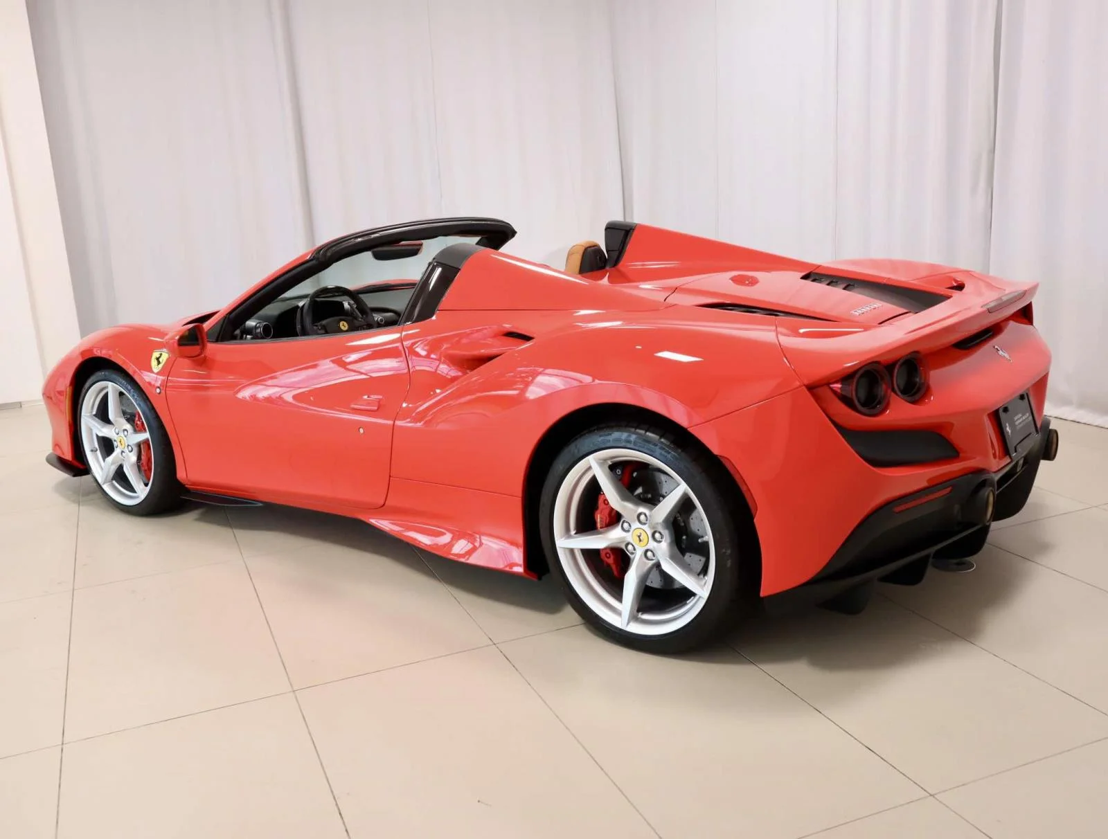 Used 2022 Rosso Corsa Ferrari Convertible image 3