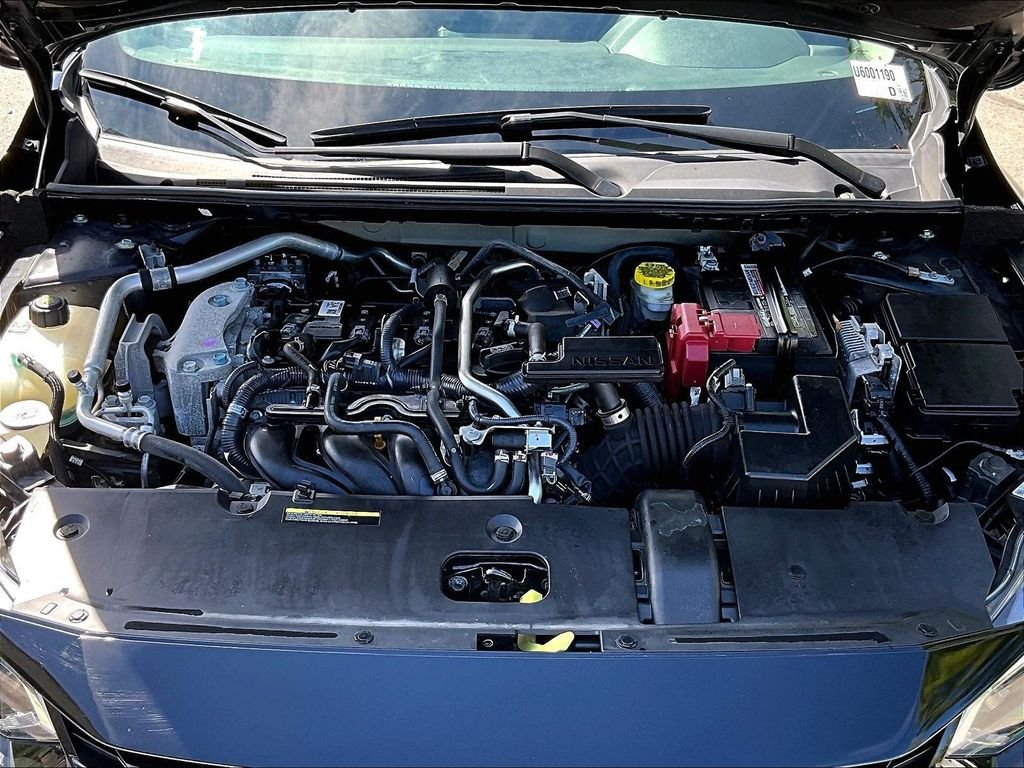 Used 2024 Super Black Nissan SV image 29