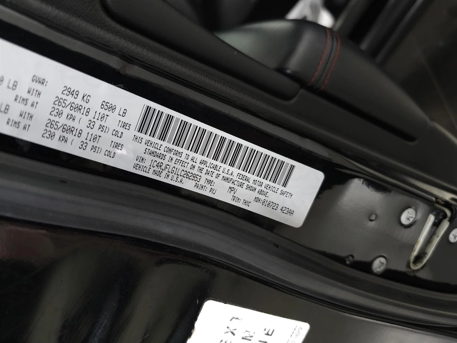 Used 2020 Black Jeep Trailhawk image 32