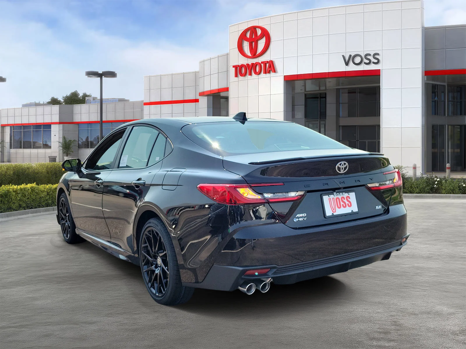 New 2026 Midnight Black Metallic Toyota SE image 3