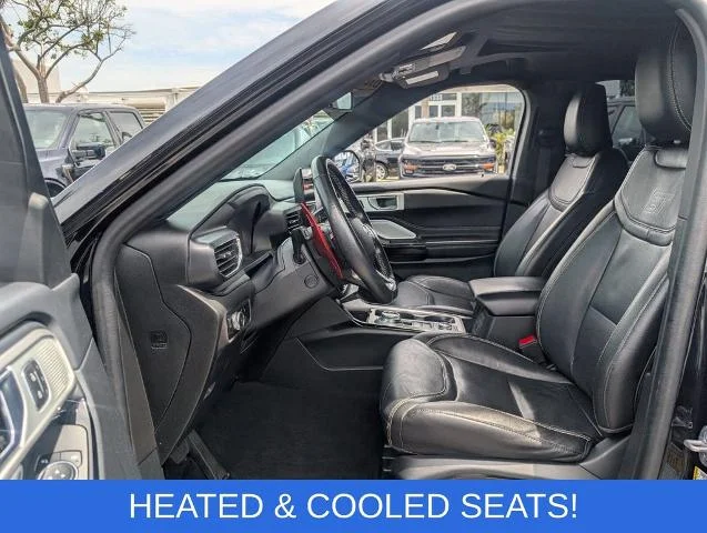 Used 2023 Agate Black Metallic Ford ST image 46