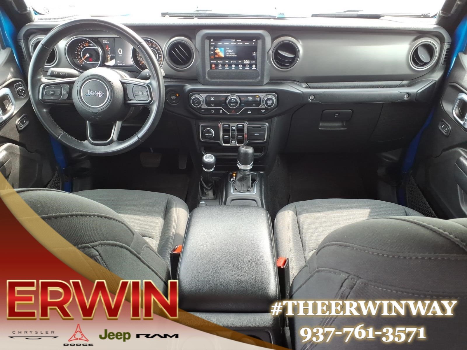 Used 2022 Hydro Blue Pearl Coat Jeep Willys image 24