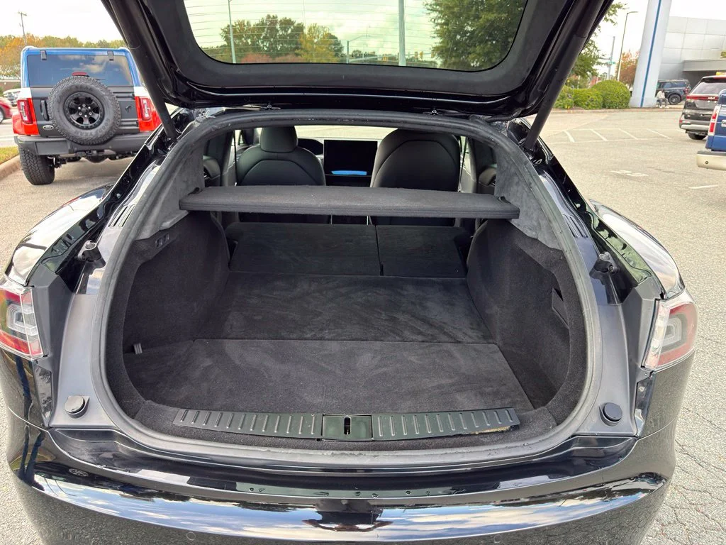 Used 2021 Black Tesla Plaid image 30